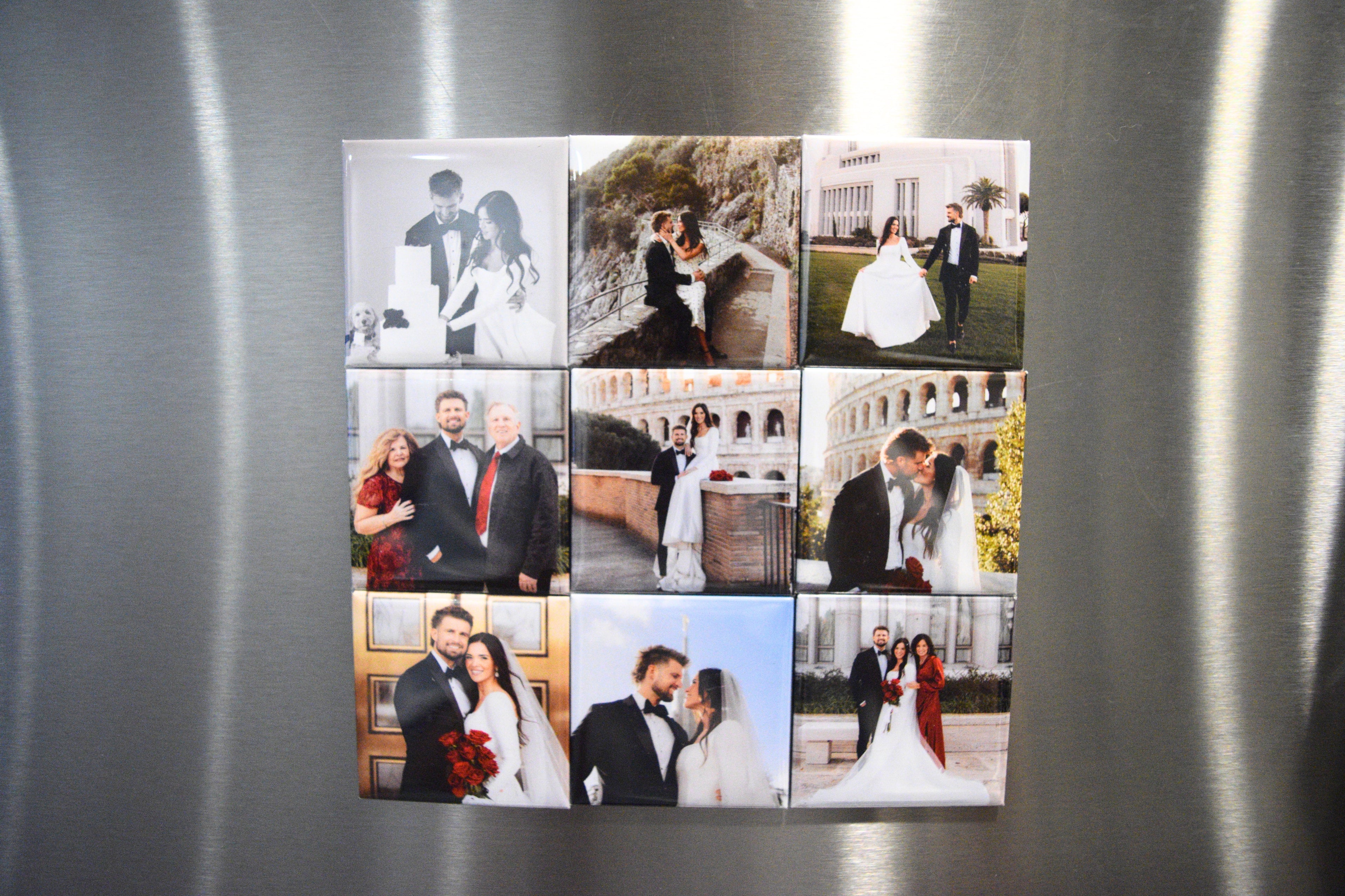 2x2 Inch Custom Photo Magnet